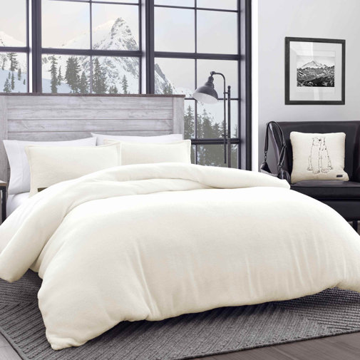 Eddie Bauer Cloud Peak Sherpa Duvet Cover Set & Reviews Wayfair